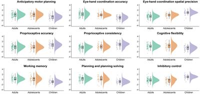 Developmental Differences in the Relationships Between Sensorimotor and Executive Functions